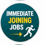 Immediate joining jobs
