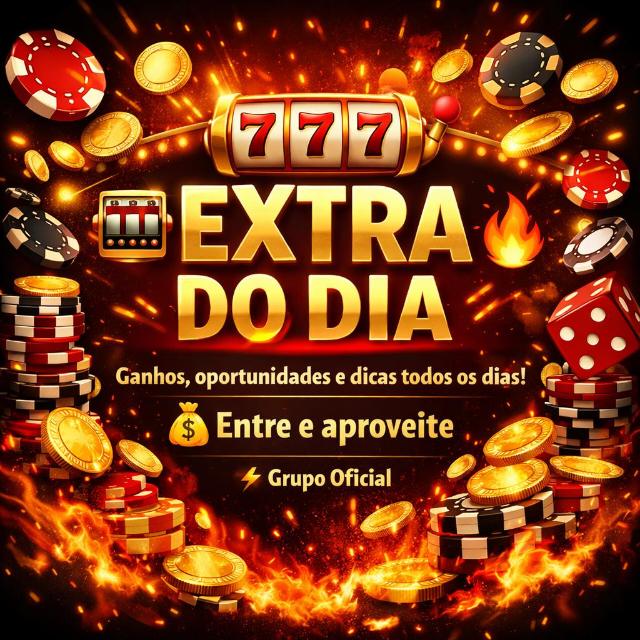 🎰 Extra do dia 🔥 - Link de Grupo de Apostas no WhatsApp