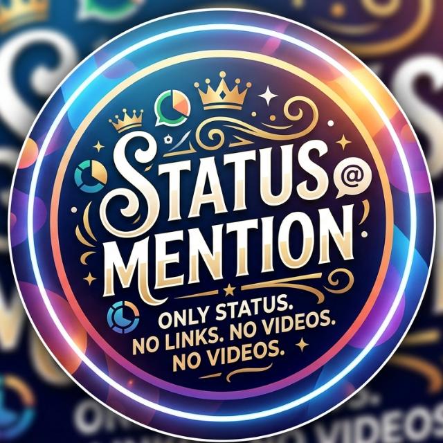 𓆩«🎯»𓆪 𝐒𝐭𝐚𝐭𝐮𝐬 𝐌𝐞𝐧𝐭𝐢𝐨𝐧 𓆩«🎯»𓆪
