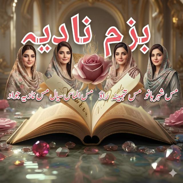 🌸
بزمِ نادیہ 🌸🖊️📚