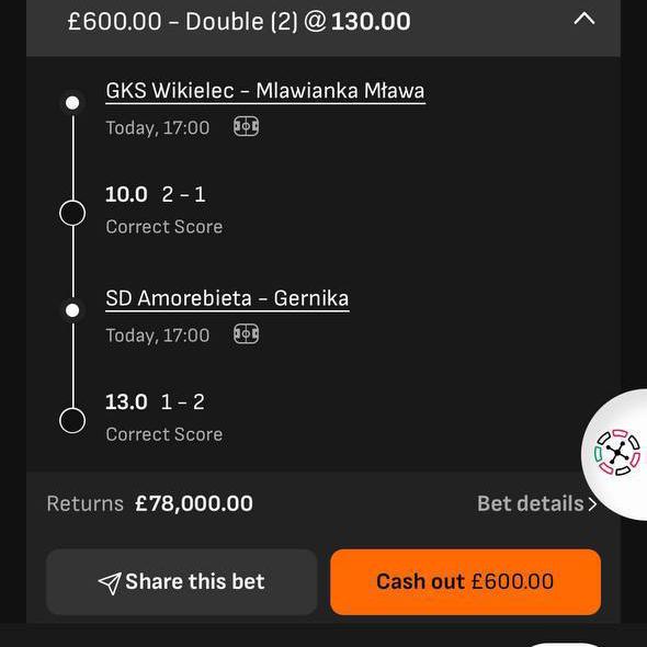 Fixed matches 👌