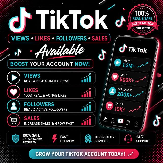 Tiktok like view sale
