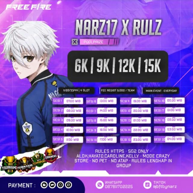 GB FT NARZ17 X RULZ[PROSES]  Whatsapp Groups Join Link