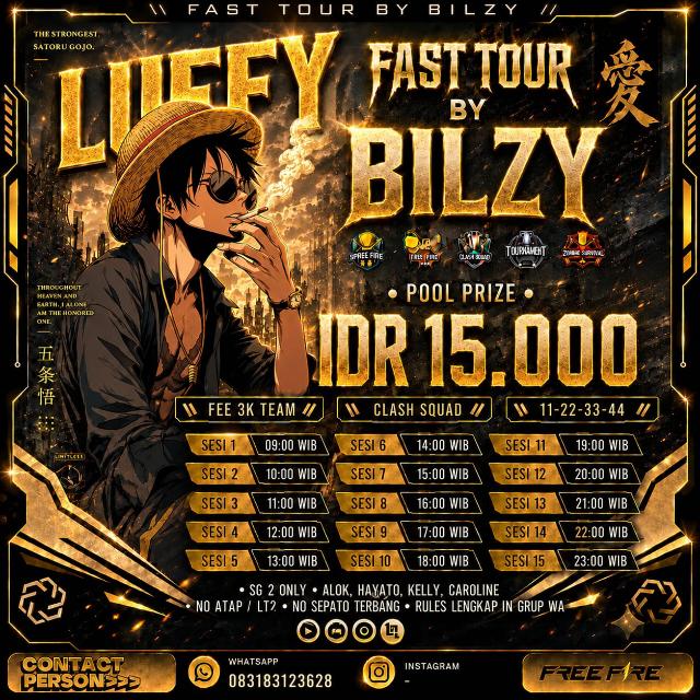 GB FT CS BILZY 500P - 5K #1 [PROSES]