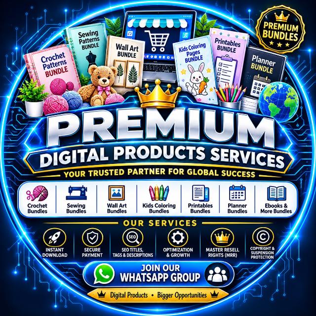 🎁💰Premium Digital Products Services for Etsy, EBay Or Amazon Sellers💰🎁 WhatsApp Group