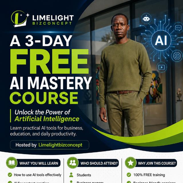 A 3-Day Free Al Mastery Course 