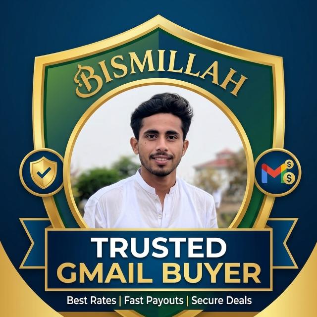 Bismillah Trusted Gmail Buyer