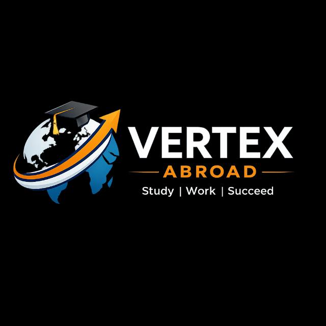 VERTEX ABROAD V/S Group's logo
