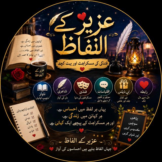 عزیر کے النفاظ فنڈکی کی مسکراہٹ