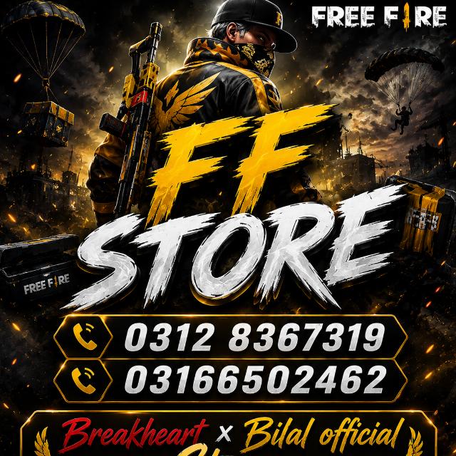 BILAL OFFICIAL X BREAKHEART FF STORE 🛒