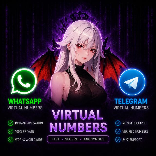 🪀  𝗩𝗶𝗿𝘁𝘂𝗮𝗹 &  𝗡𝘂𝗺𝗯𝗲𝗿𝘀🏷️🛒1️⃣
