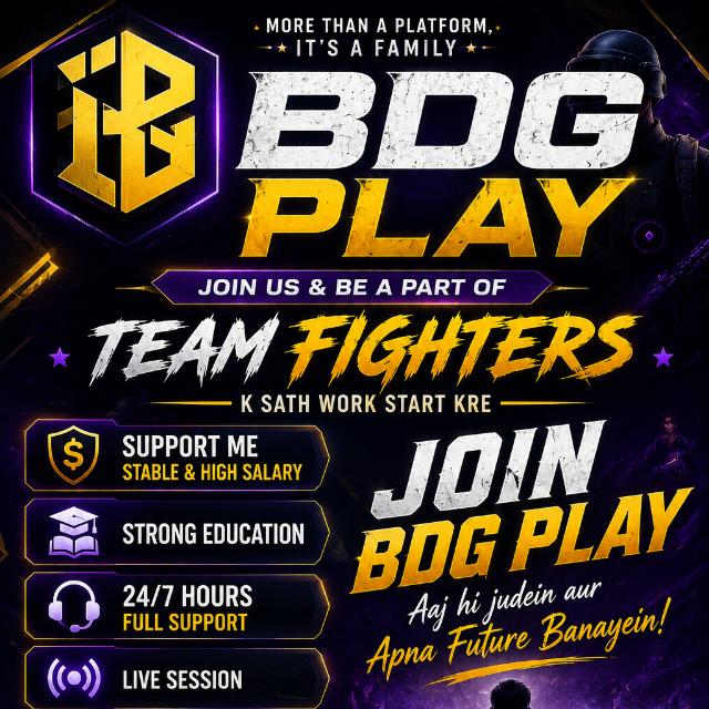 BDG PLAY COMMING SOON WhatsApp Group