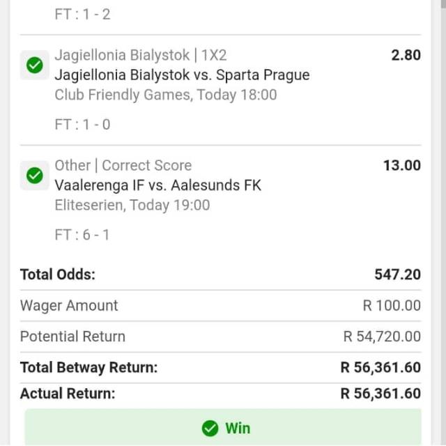 BETWAY FREE CODE